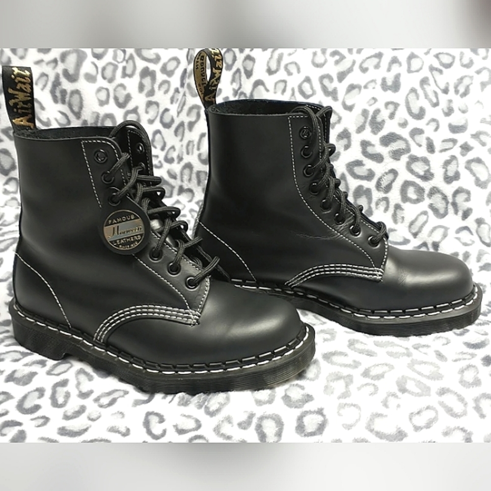 Dr Martens Made In England 1460 Horween Cavalier Boots US M7/W8 UK6 *Worn Once*